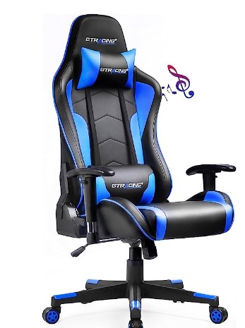 Gaming Chair with Speakers Bluetooth