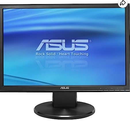 Asus VW193TR 19-Inch 1440x900 LCD Monitor with 1 Watt x 2 Stereo Speakers